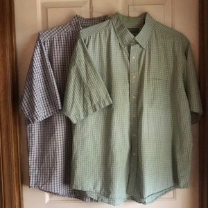 Two men’s Pro Tour button down shirts XXL